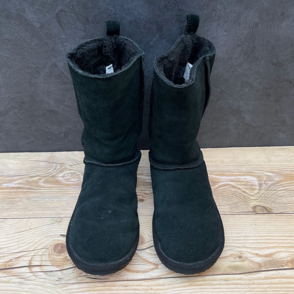 American Eagle Outfitters Black Lined Winter Boots - Picture 8 of 16